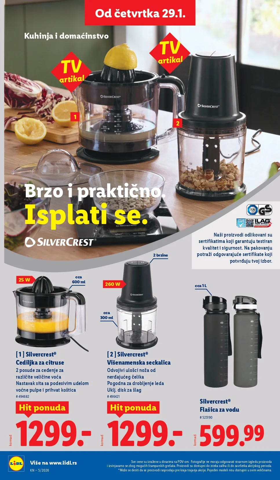 Lidl katalog 29.1-4.2.2026.