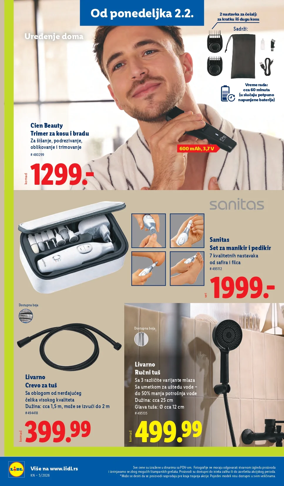 Lidl katalog 29.1-4.2.2026.