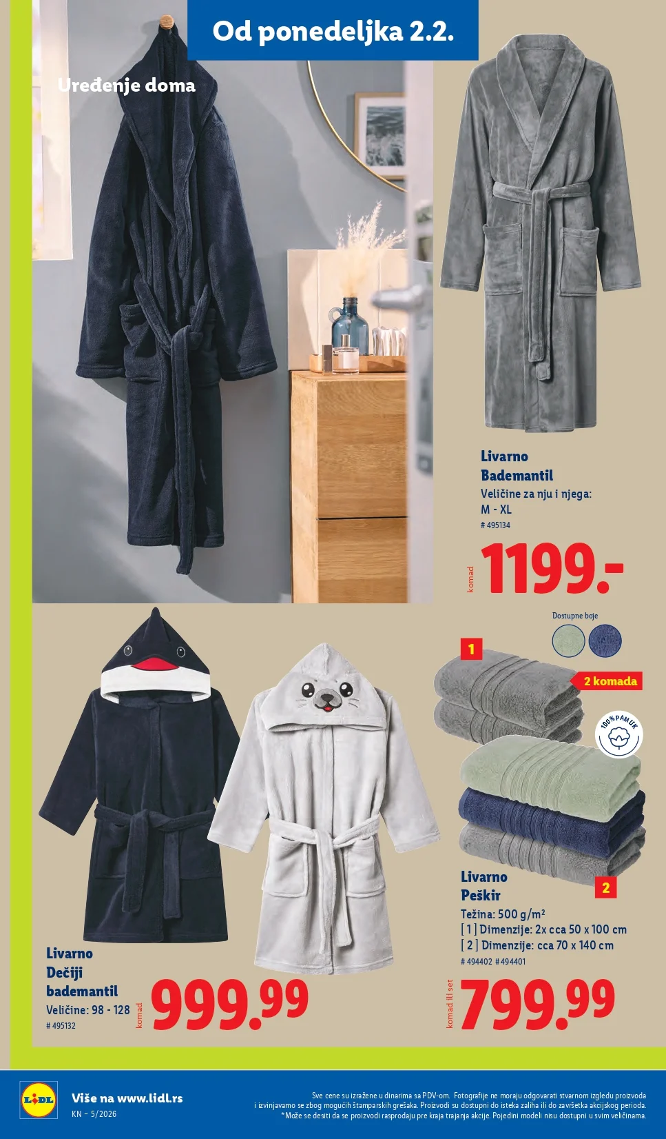 Lidl katalog 29.1-4.2.2026.