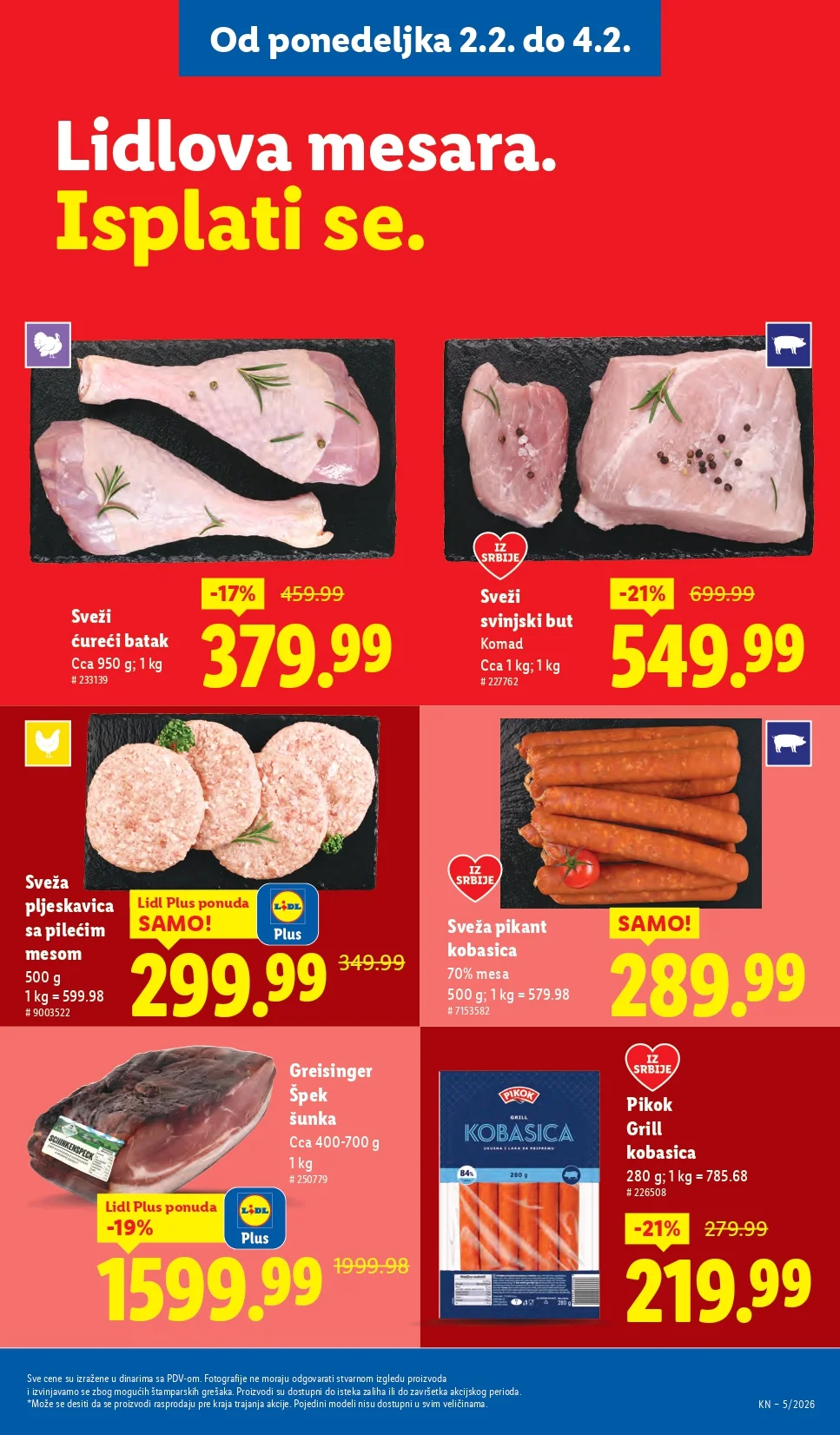 Lidl katalog 29.1-4.2.2026.