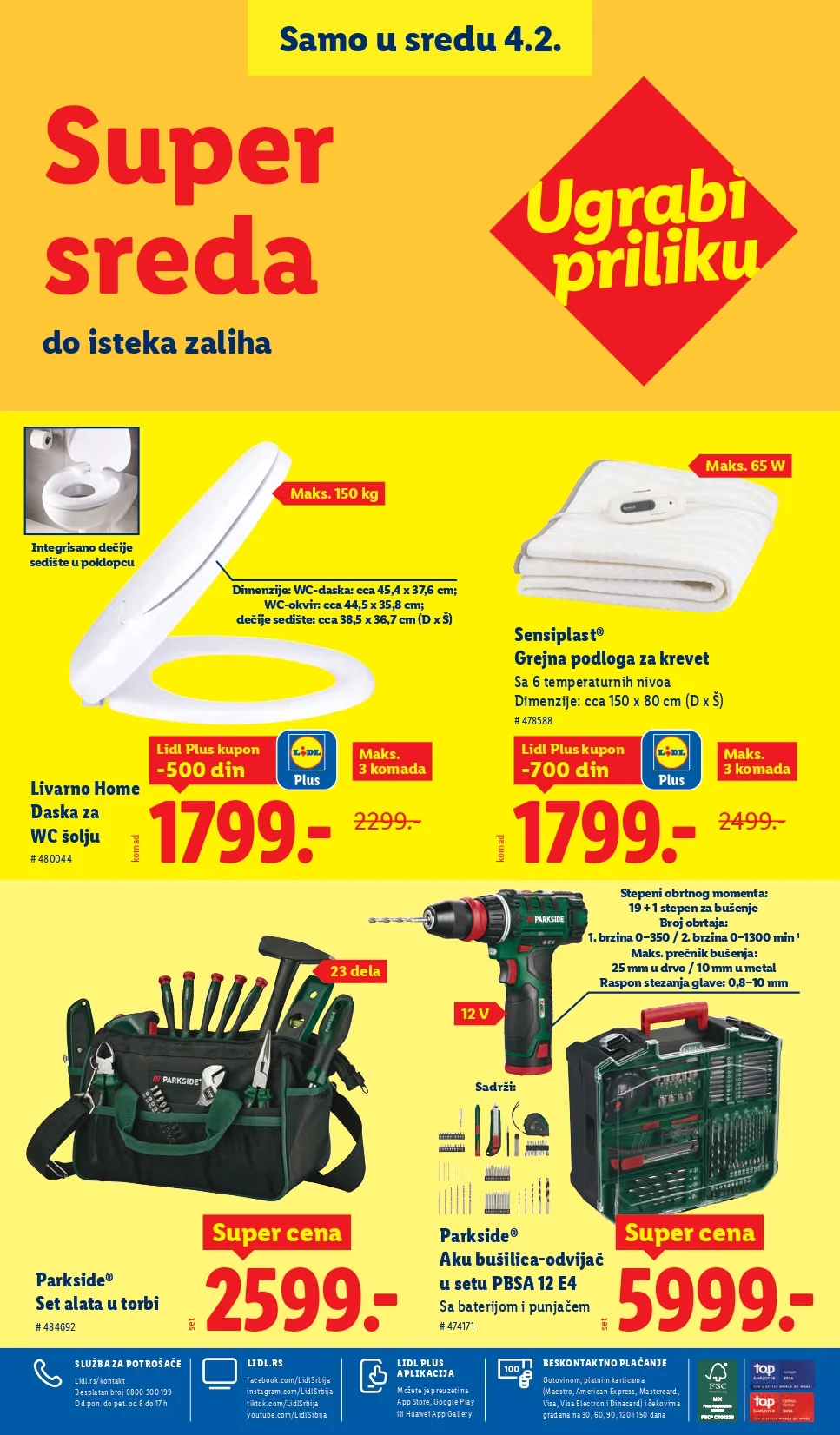 Lidl katalog 29.1-4.2.2026.