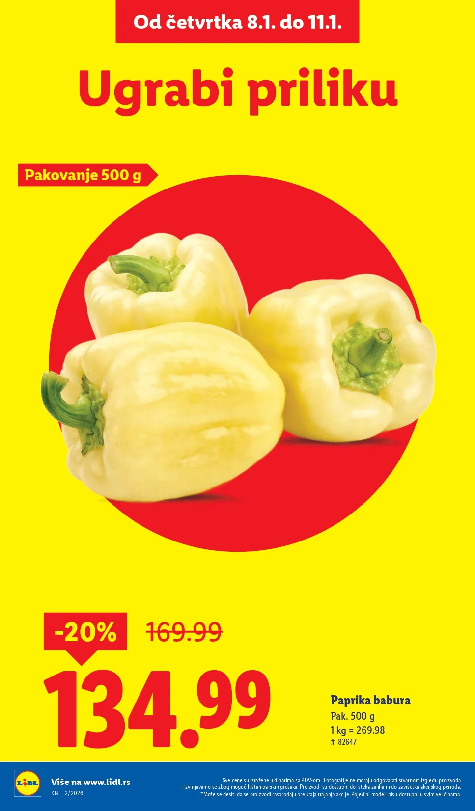 Lidl katalog 8-14.1.2026.