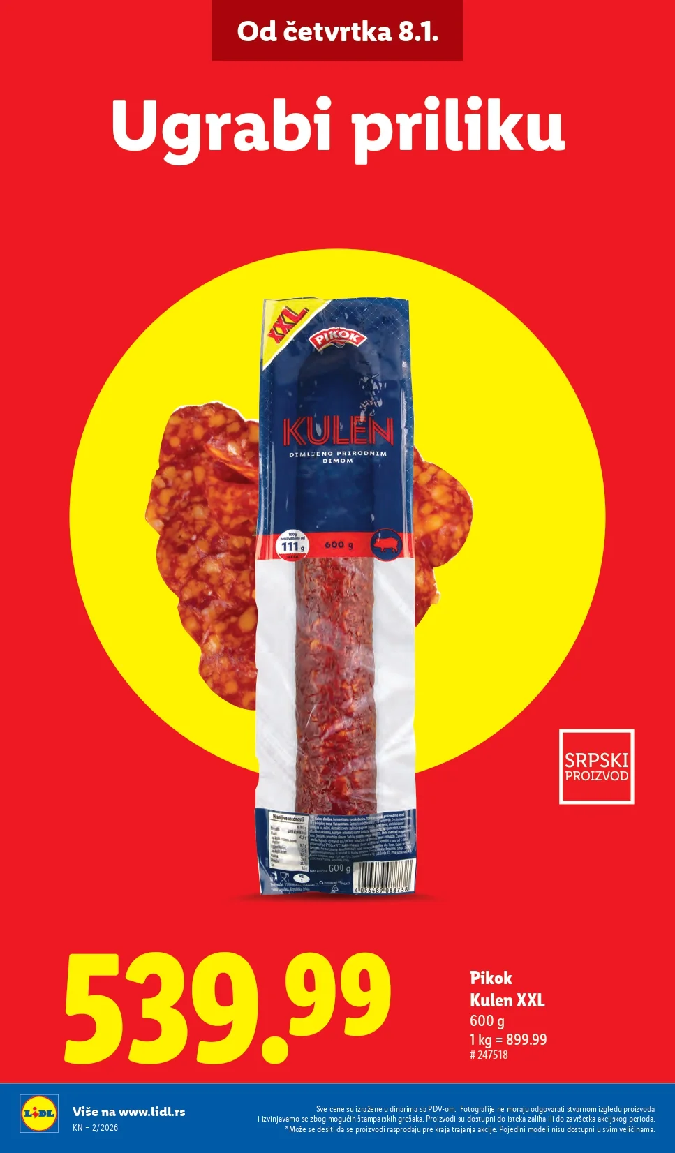 Lidl katalog 8-14.1.2026.