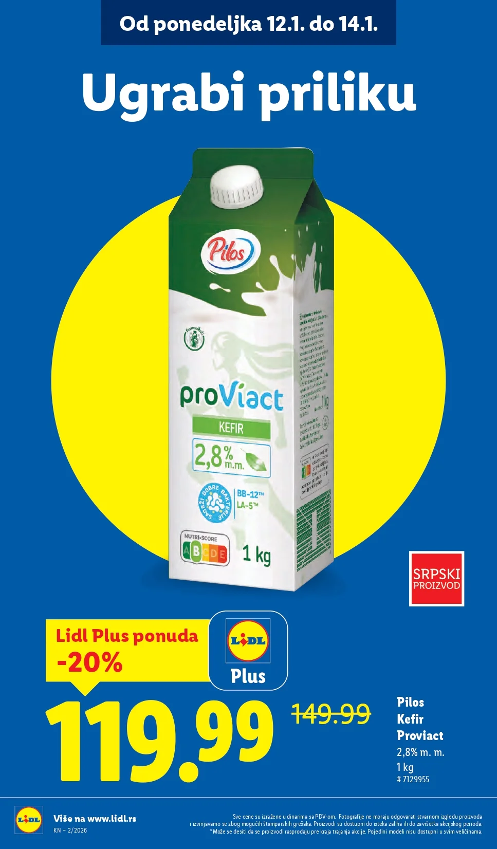 Lidl katalog 8-14.1.2026.