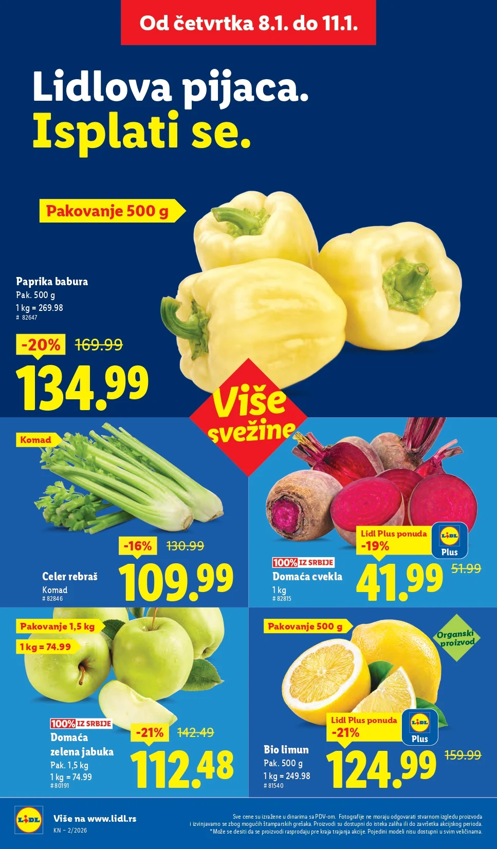 Lidl katalog 8-14.1.2026.