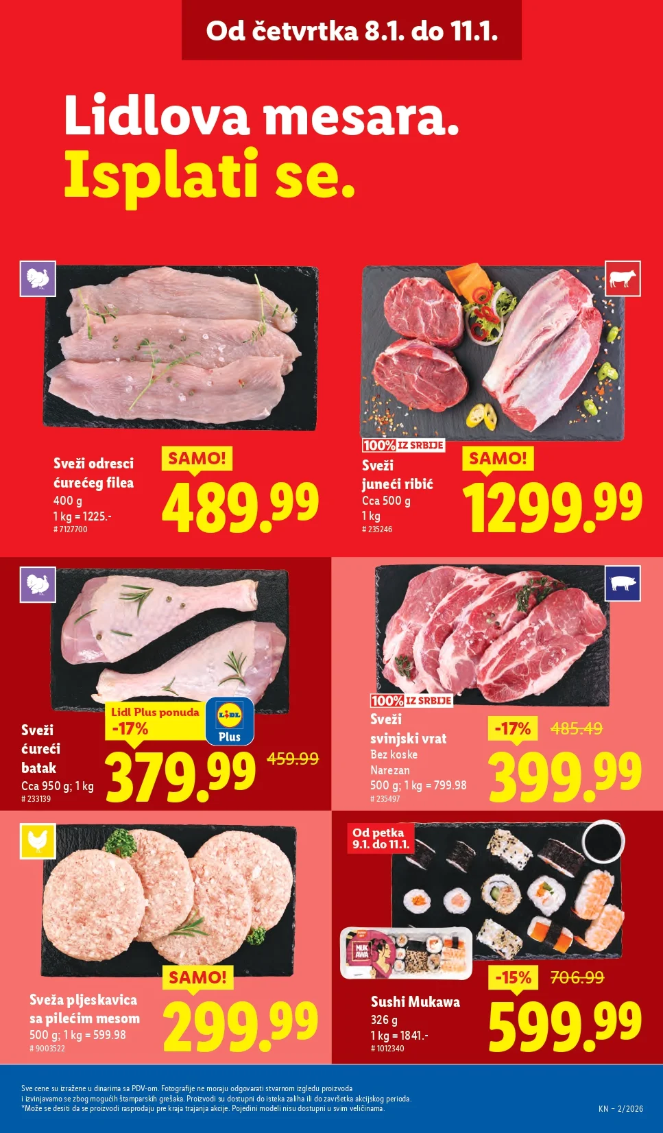 Lidl katalog 8-14.1.2026.