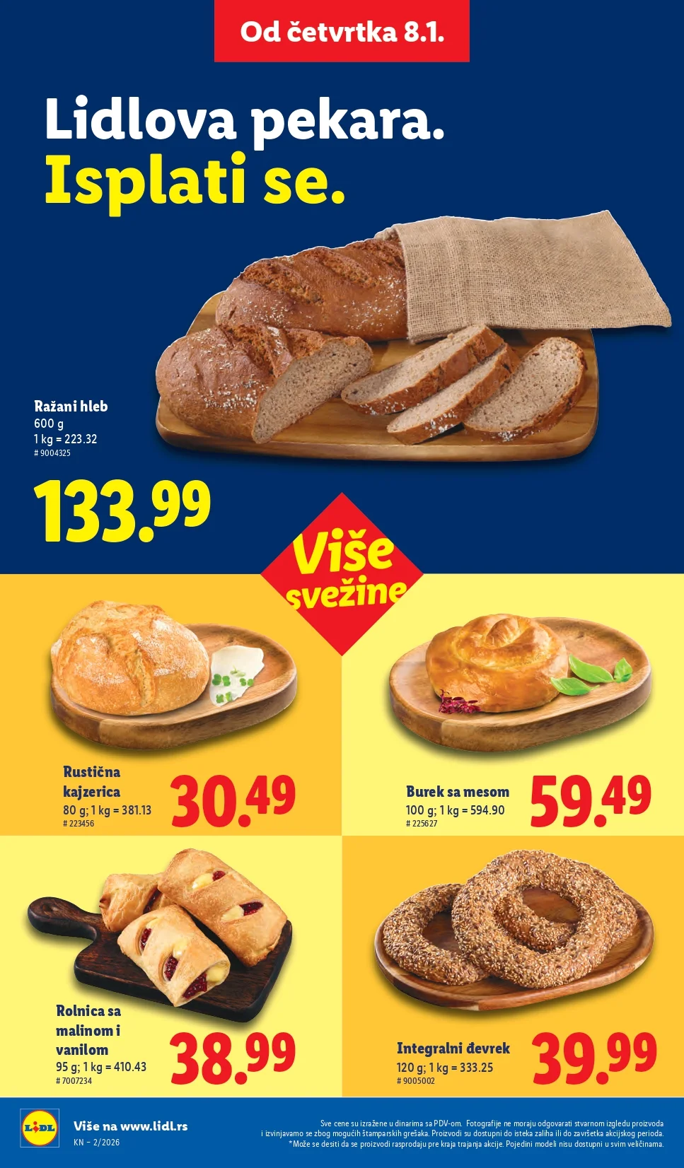 Lidl katalog 8-14.1.2026.