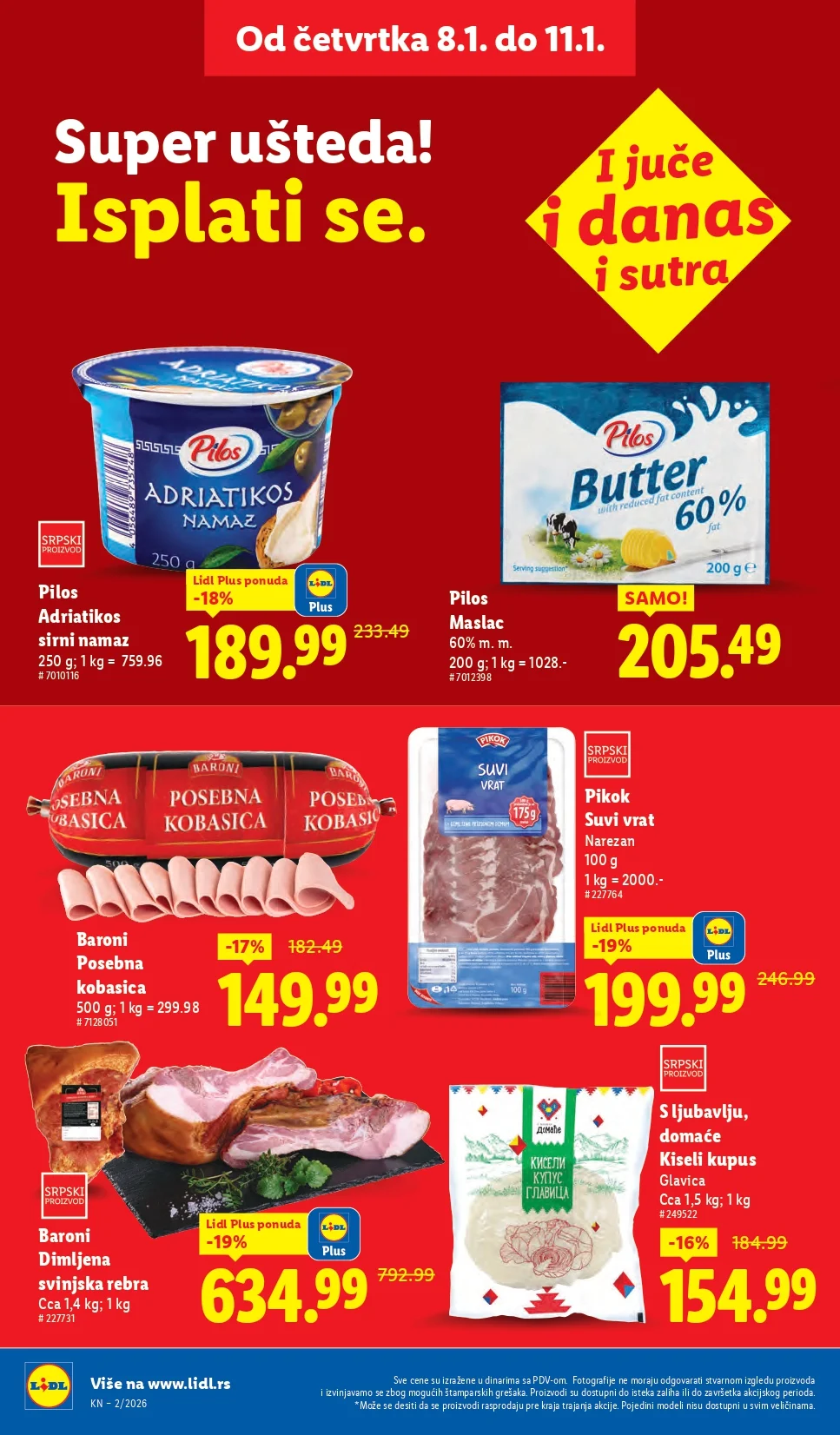 Lidl katalog 8-14.1.2026.