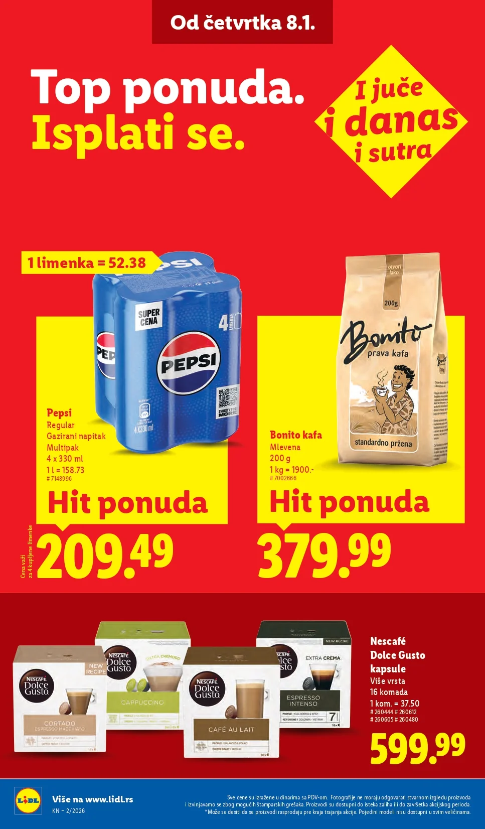 Lidl katalog 8-14.1.2026.