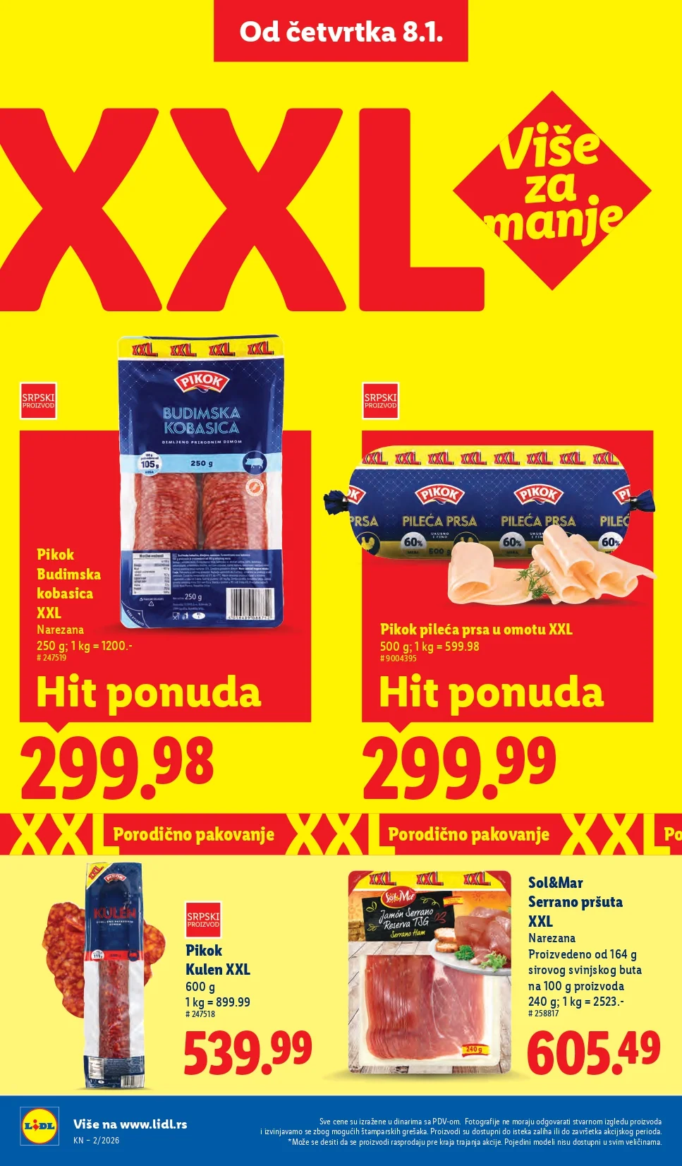 Lidl katalog 8-14.1.2026.