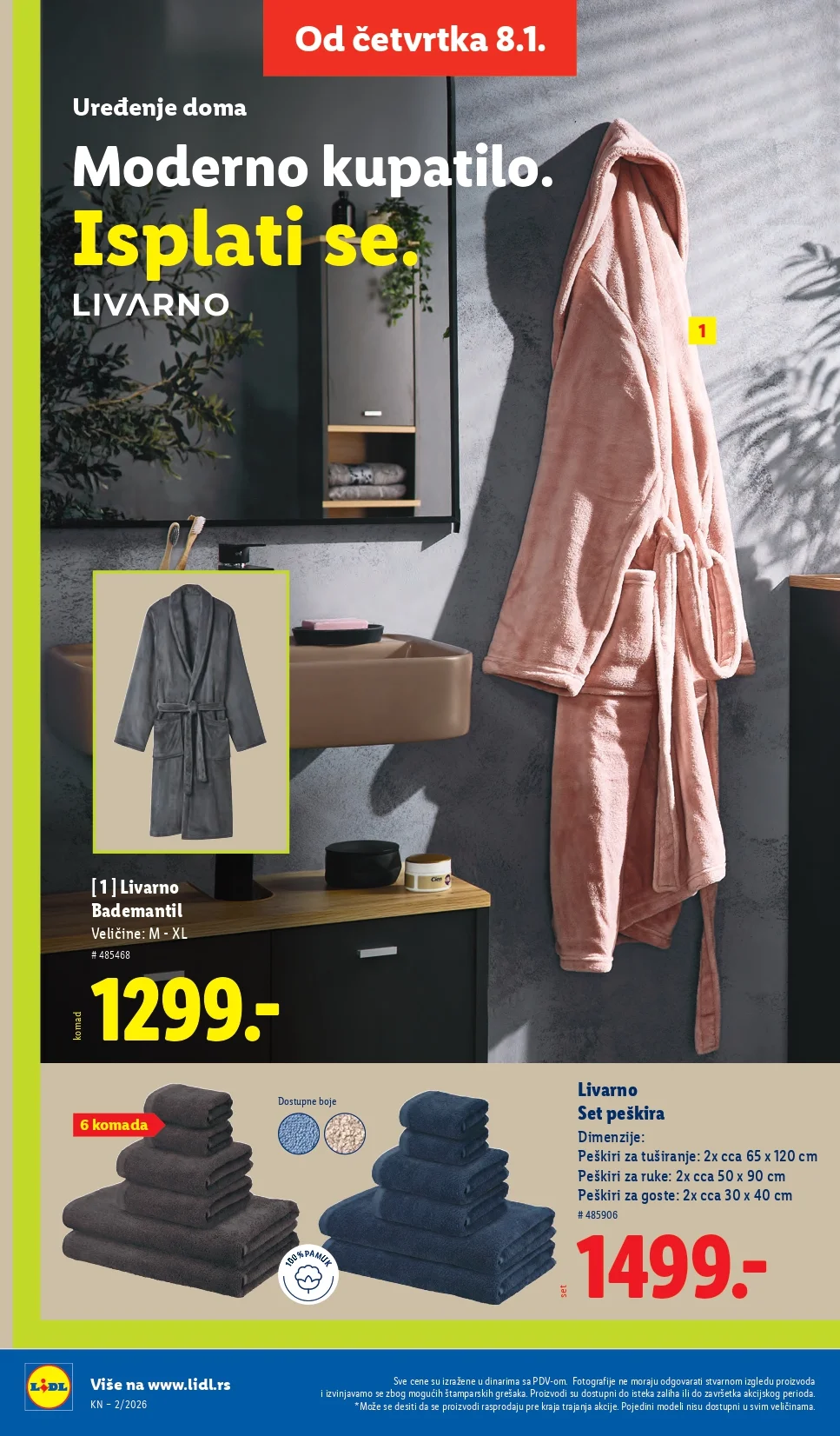 Lidl katalog 8-14.1.2026.
