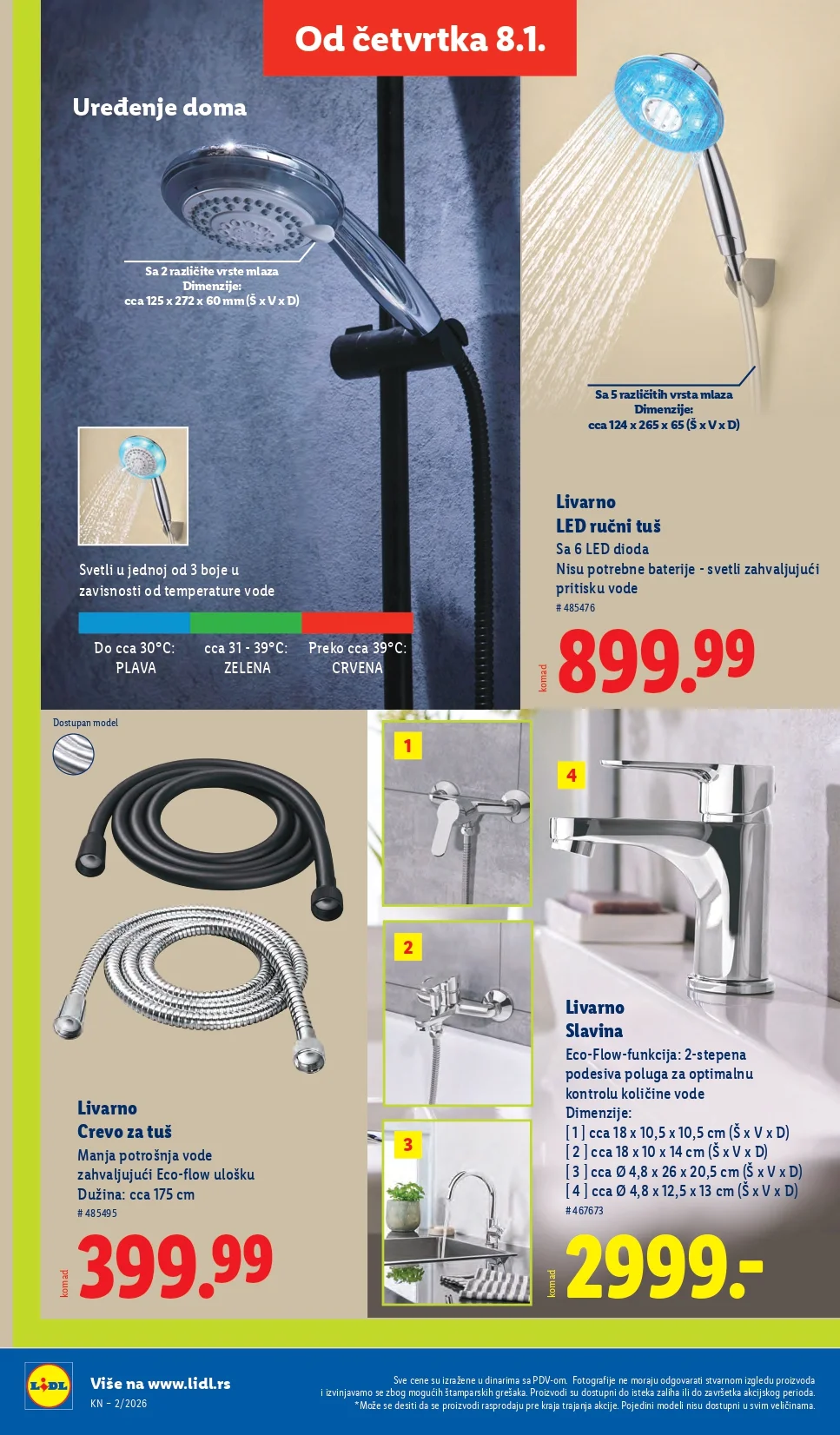 Lidl katalog 8-14.1.2026.