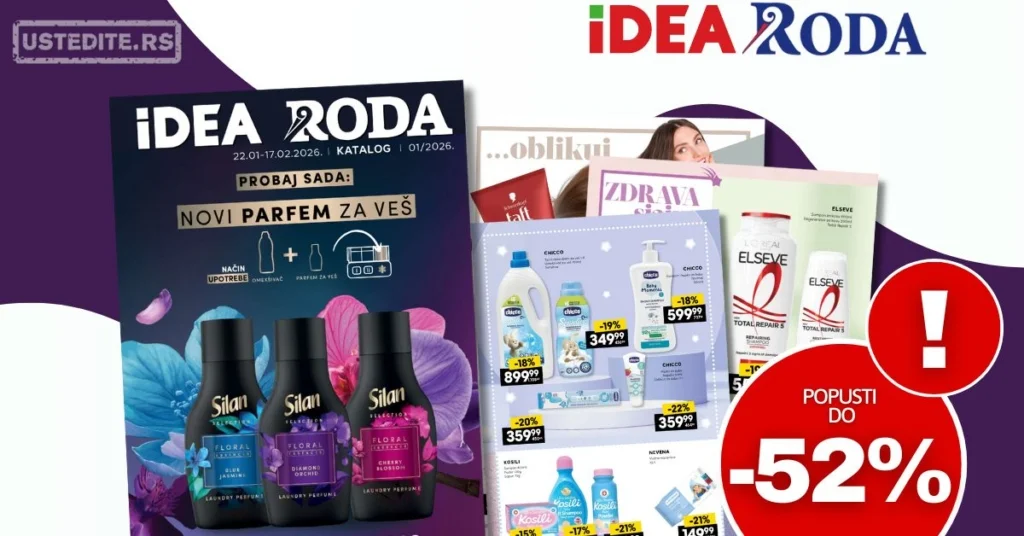 Roda & Idea katalog NEPREHRANA 22.1-17.2.2026.