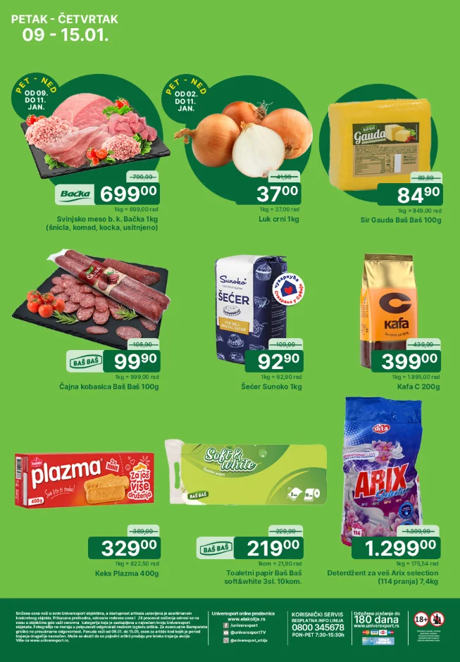 Univerexport katalog 9-15.1.2026.