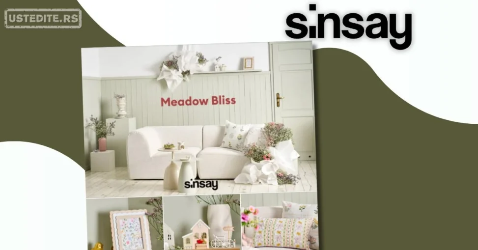 Sinsay akcija: Kolekcija Meadow Bliss januar 2026.