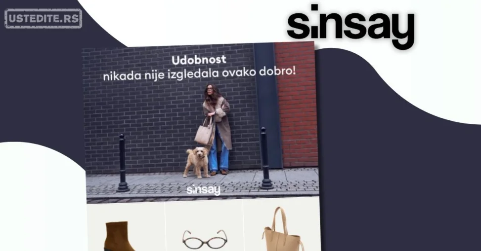 Sinsay aksesoari za žene - januar 2026.