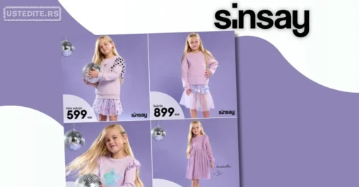 Sinsay akcija: Party kolekcija januar 2026.