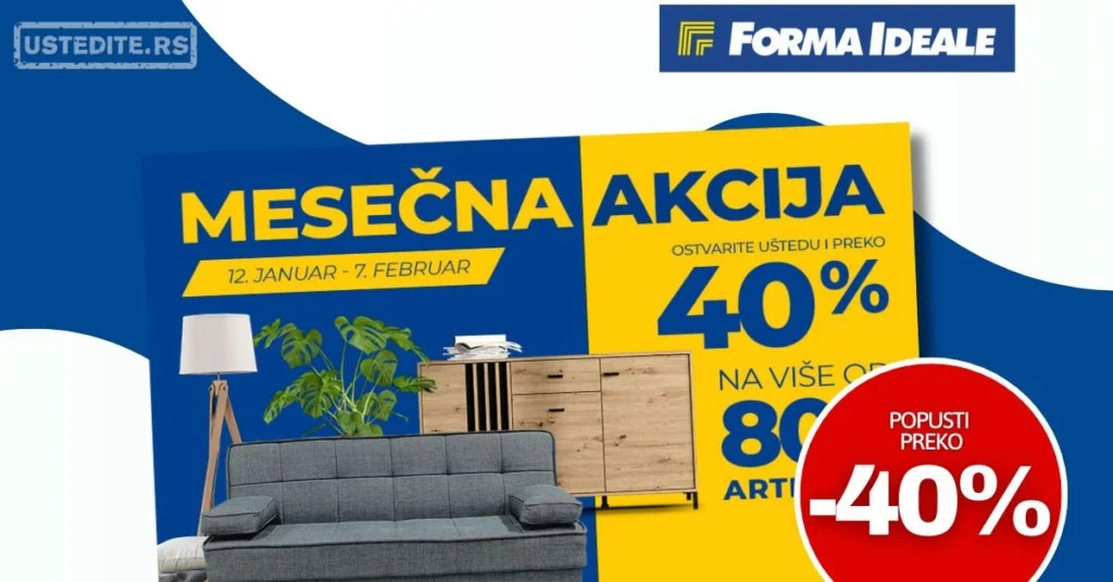 Forma Ideale AKCIJA 12.1-7.2.2026.