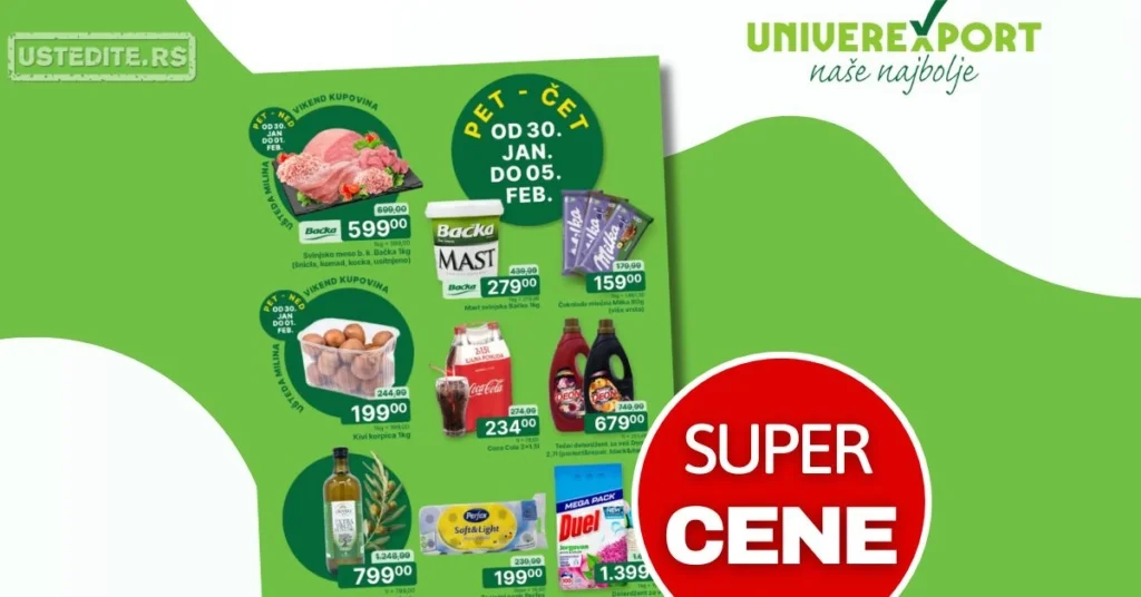 Univerexport katalog 30.1-1.2.2026.