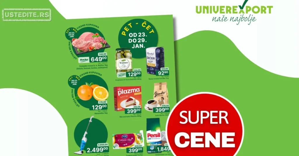 Univerexport katalog 23-25.1.2026.