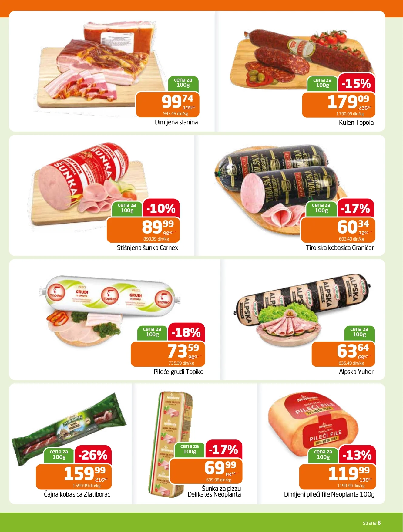 Gomex katalog AKCIJE IZ ŠEŠIRA 7-20.1.2026.