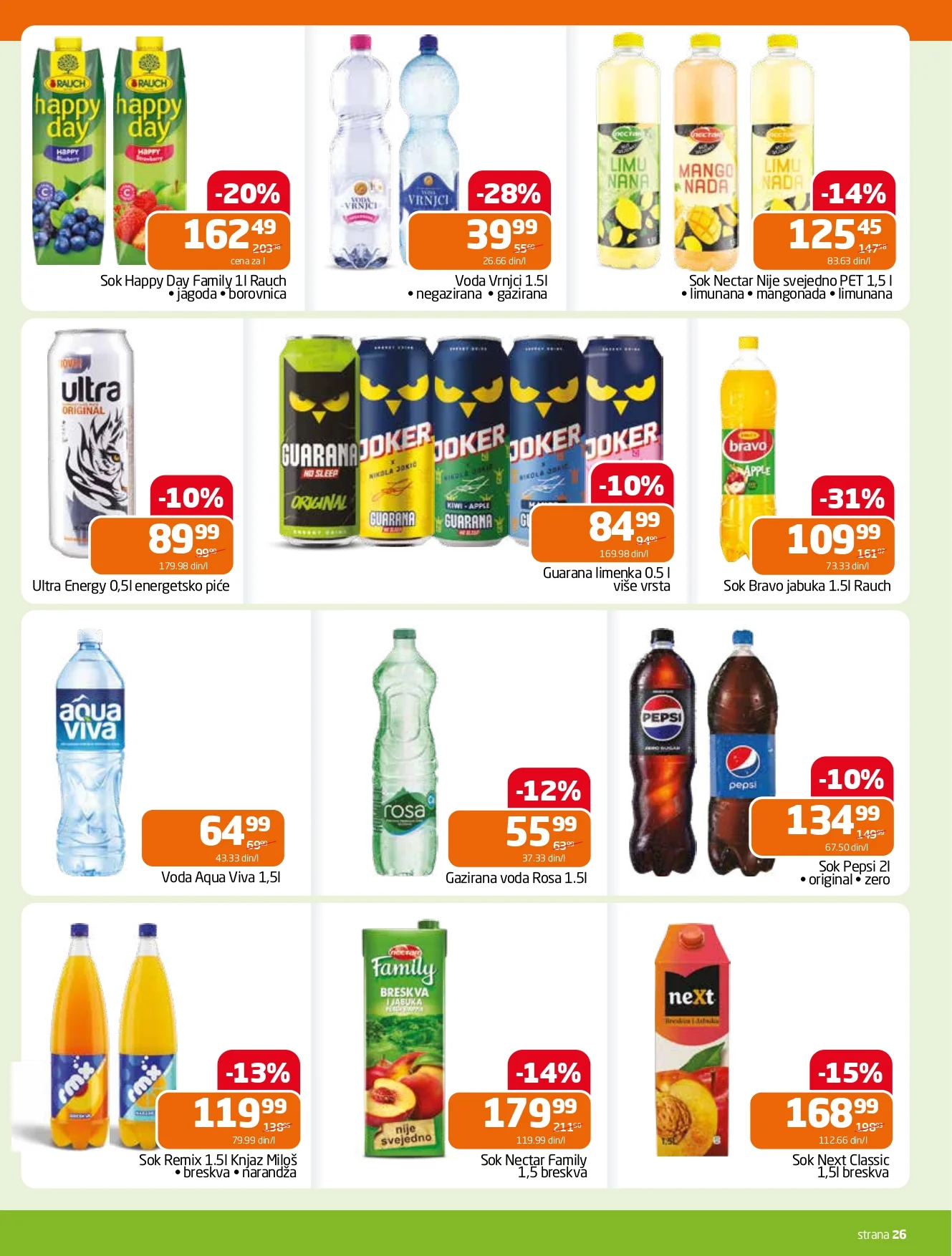 Gomex katalog AKCIJE IZ ŠEŠIRA 7-20.1.2026.