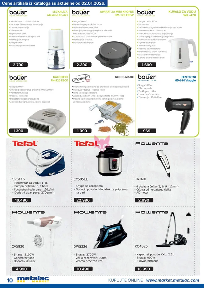 Metalac market katalog 1-31.1.2026.