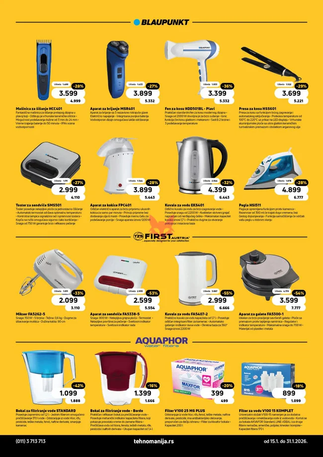 Tehnomanija katalog 15-31.1.2026.