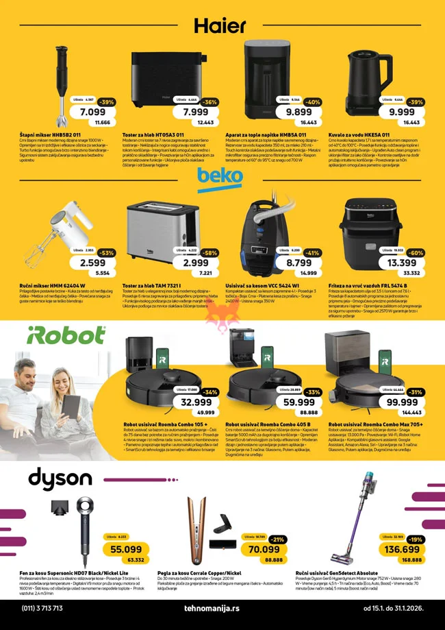 Tehnomanija katalog 15-31.1.2026.