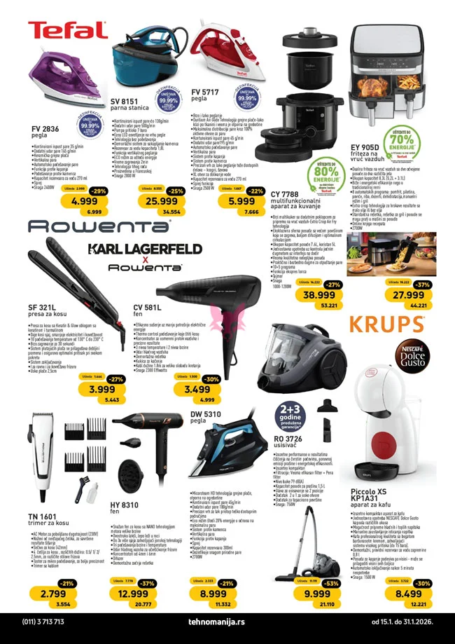 Tehnomanija katalog 15-31.1.2026.