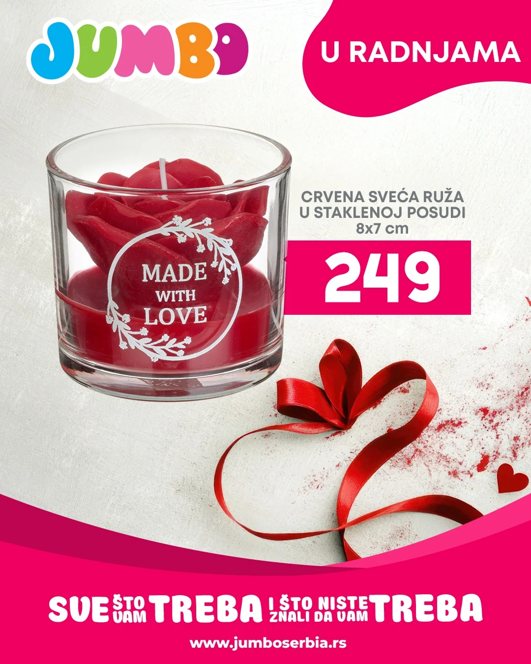 Jumbo sniženje VALENTINOVO februar 2026.