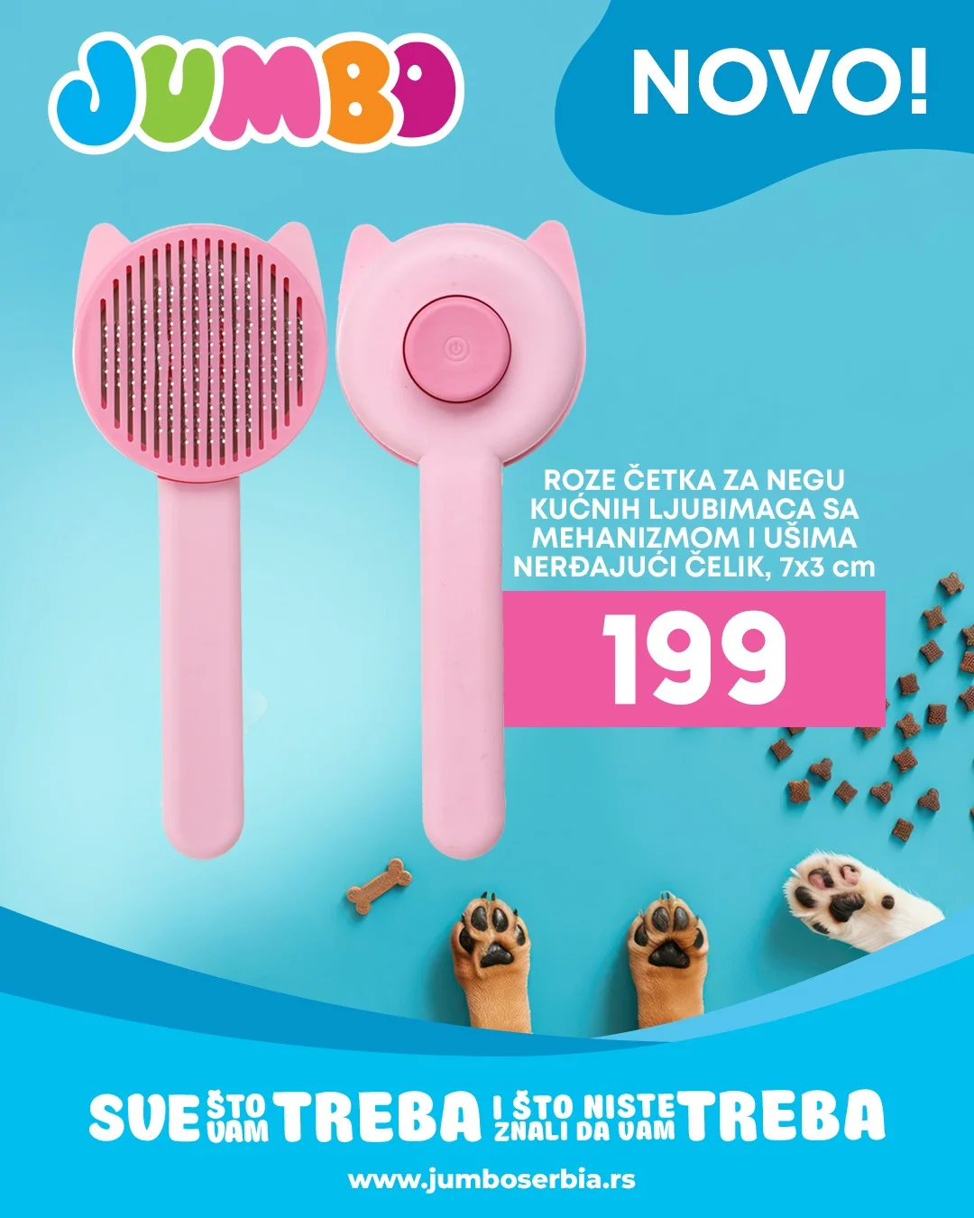 Jumbo DODACI ZA LJUBIMCE - februar 2026.