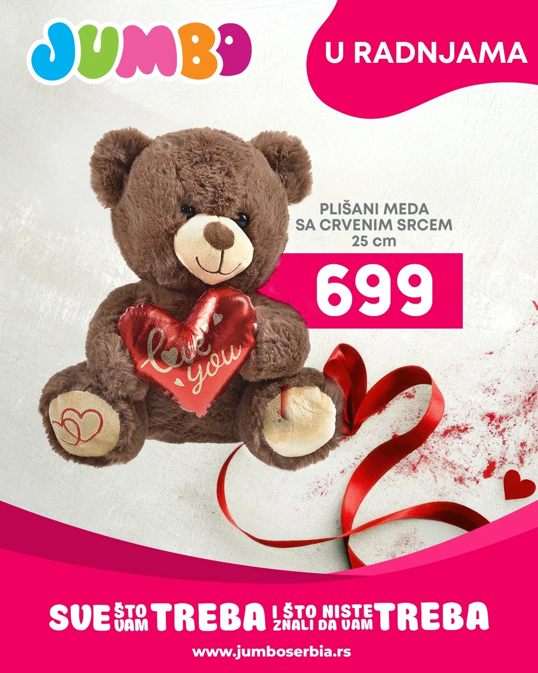 Jumbo akcija VALENTINOVO februar 2026.