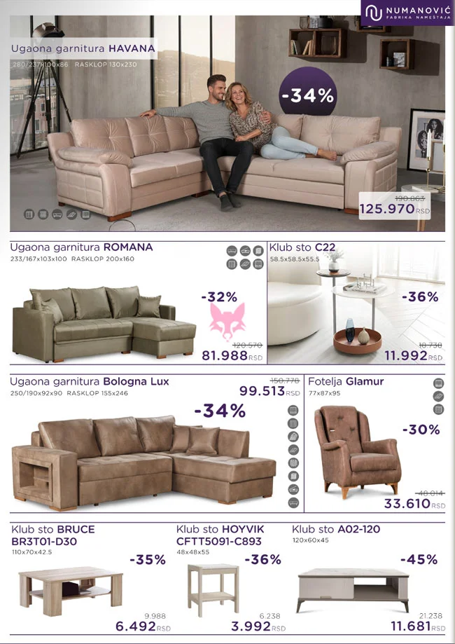 Numanović nameštaj katalog 2.2-3.3.2026.