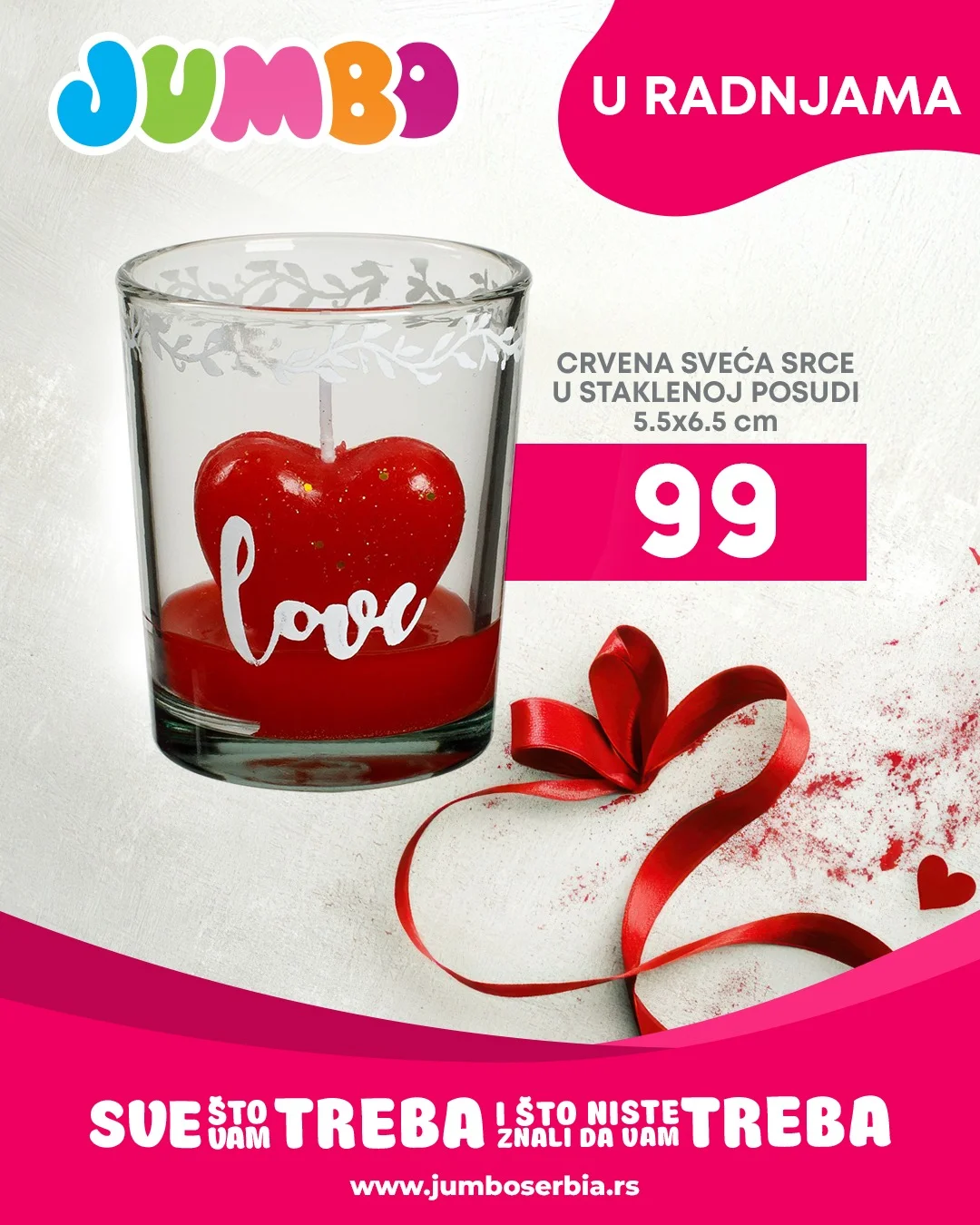 Jumbo sniženje VALENTINOVO februar 2026.