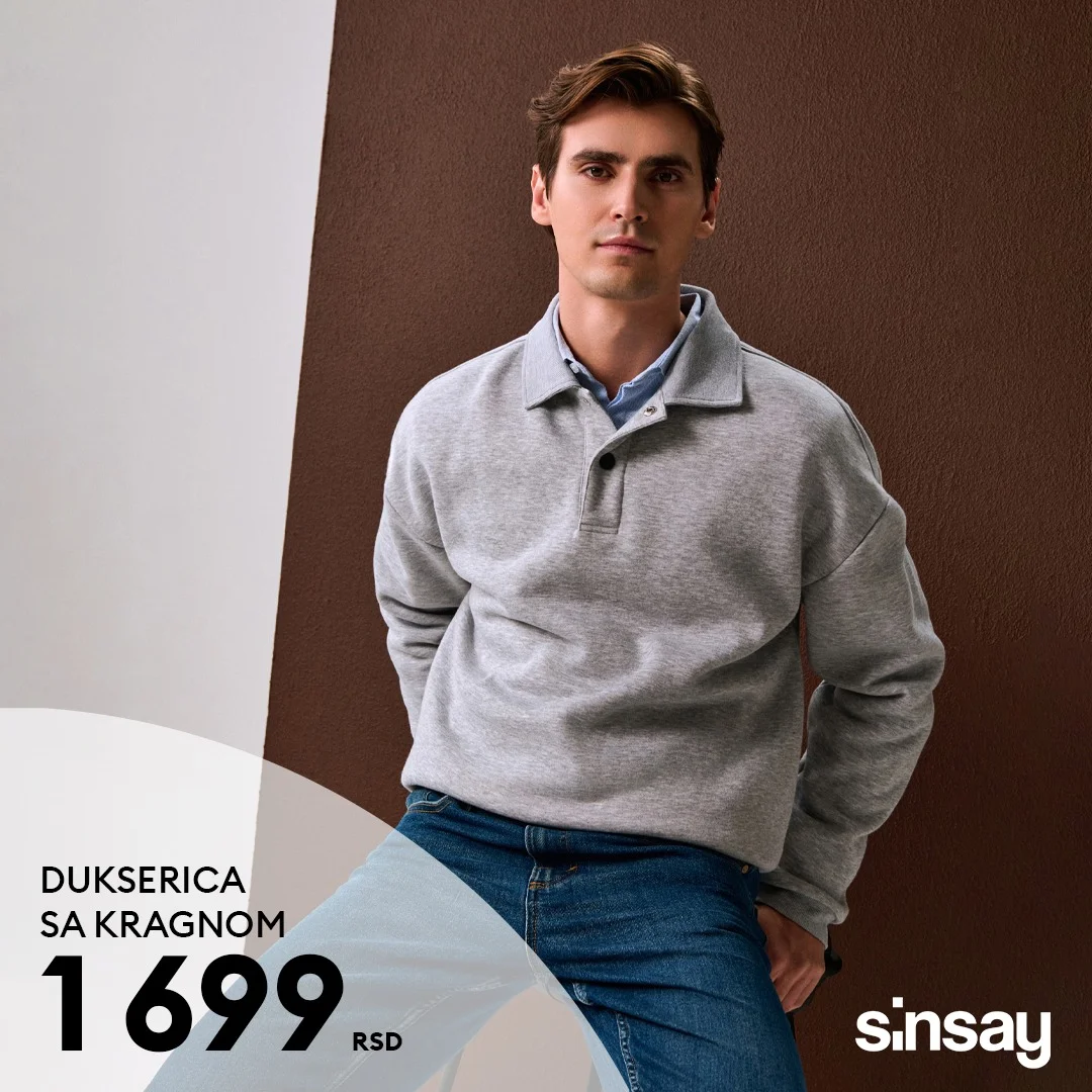Sinsay ODEĆA ZA MUŠKARCE februar 2026.