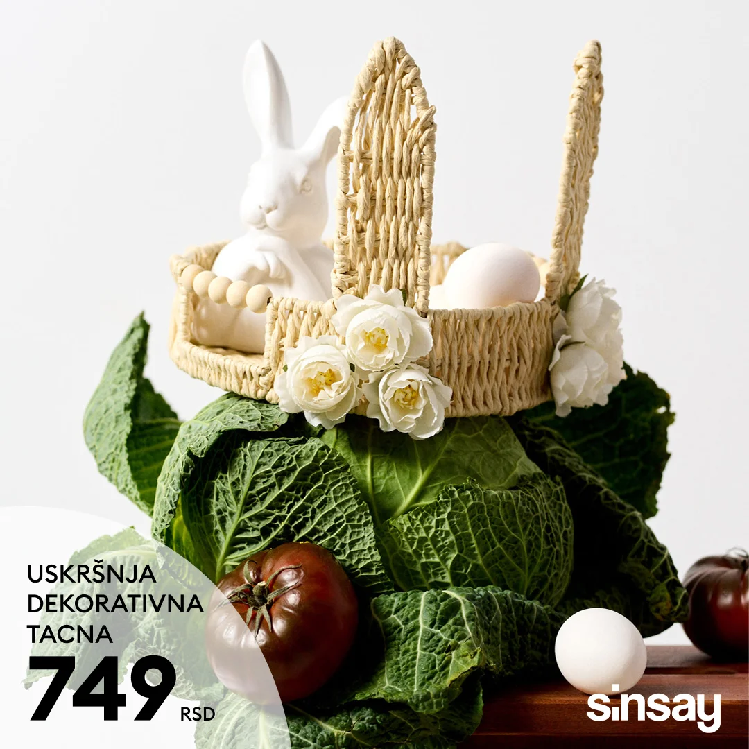 Sinsay akcija USKRŠNJA DEKORACIJA februar 2026.