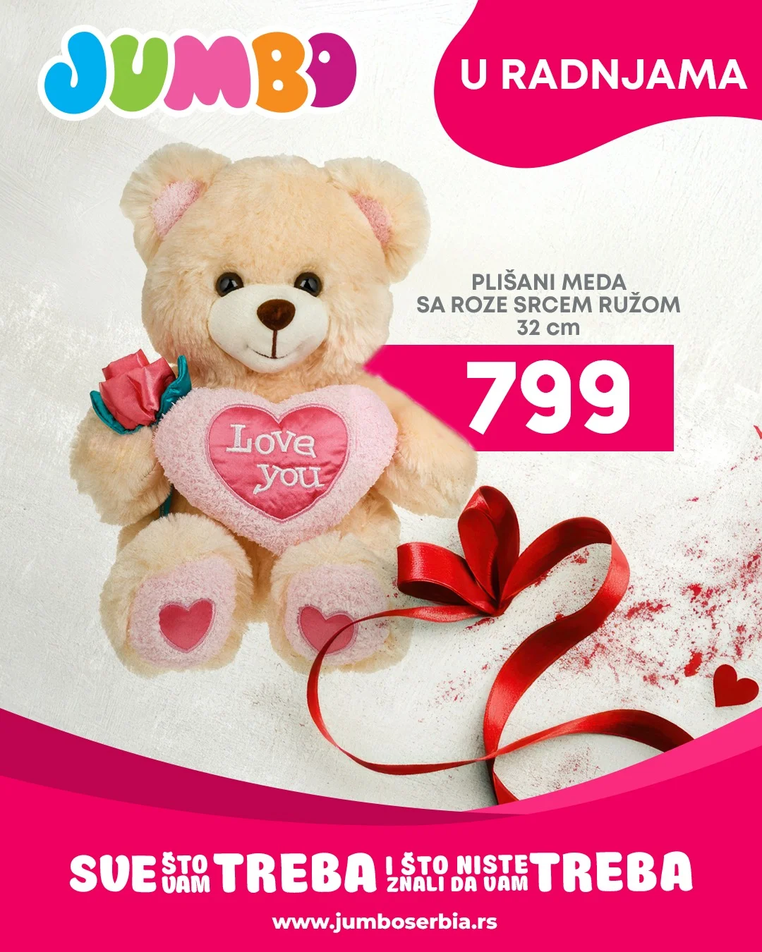 Jumbo akcija VALENTINOVO februar 2026.