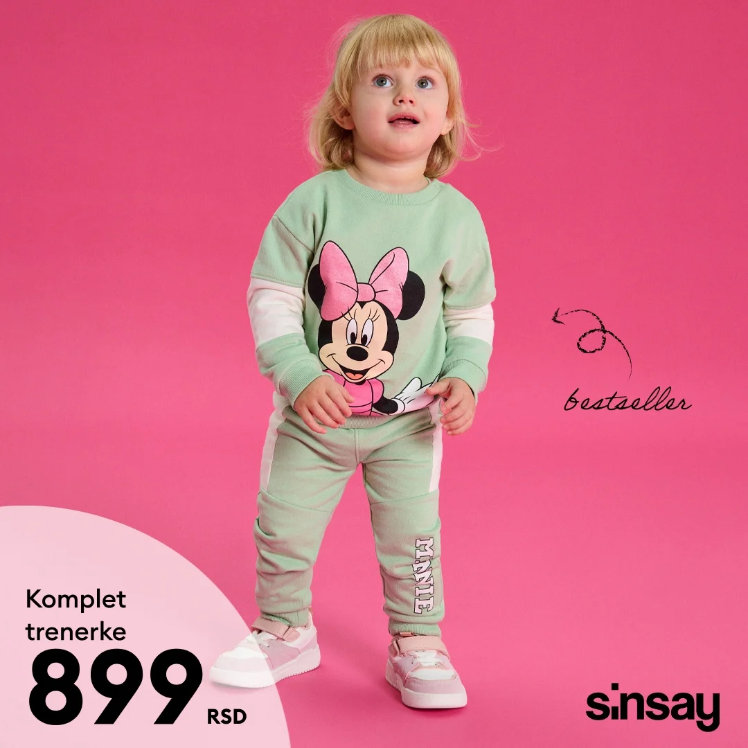 Sinsay akcija: Disney kolekcija za Valentinovo februar 2026.