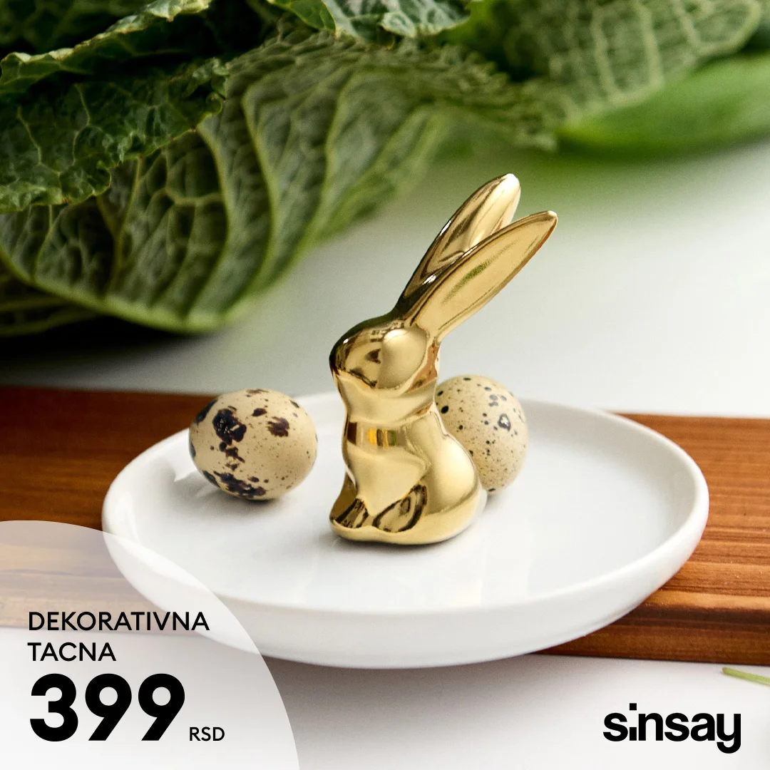 Sinsay akcija USKRŠNJA DEKORACIJA februar 2026.