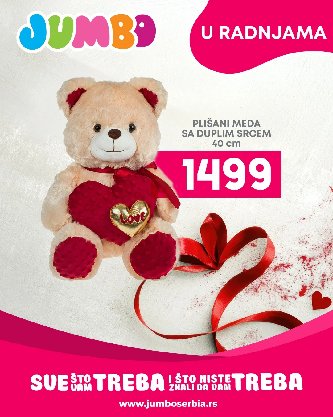 Jumbo akcija VALENTINOVO februar 2026.