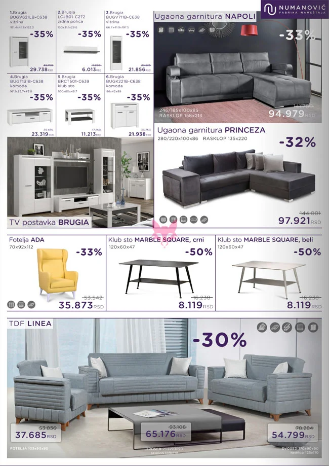 Numanović nameštaj katalog 2.2-3.3.2026.