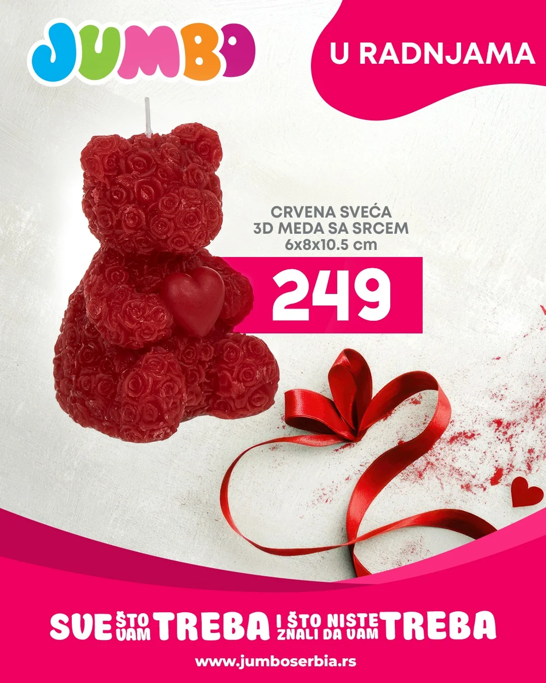 Jumbo sniženje VALENTINOVO februar 2026.