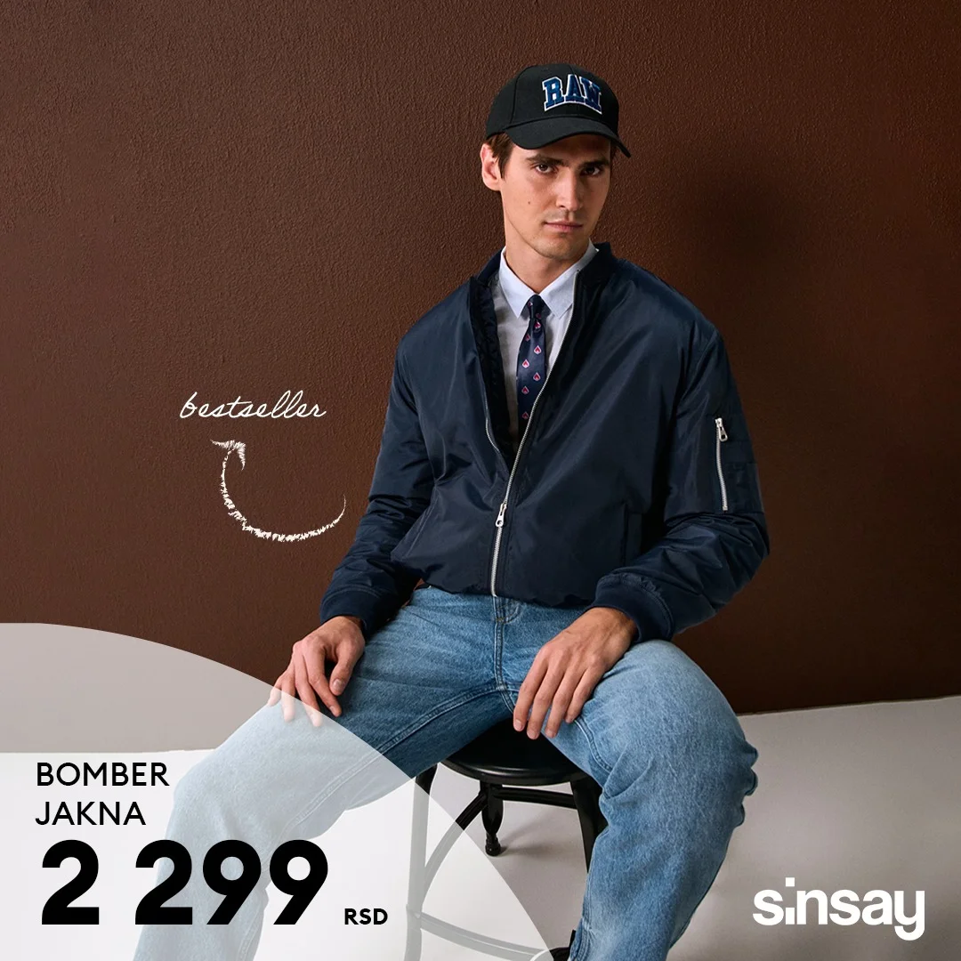 Sinsay ODEĆA ZA MUŠKARCE februar 2026.