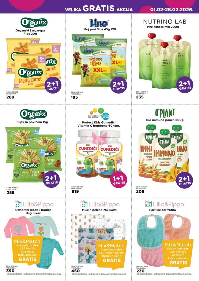 Aksa GRATIS AKCIJA 1-28.2.2026.