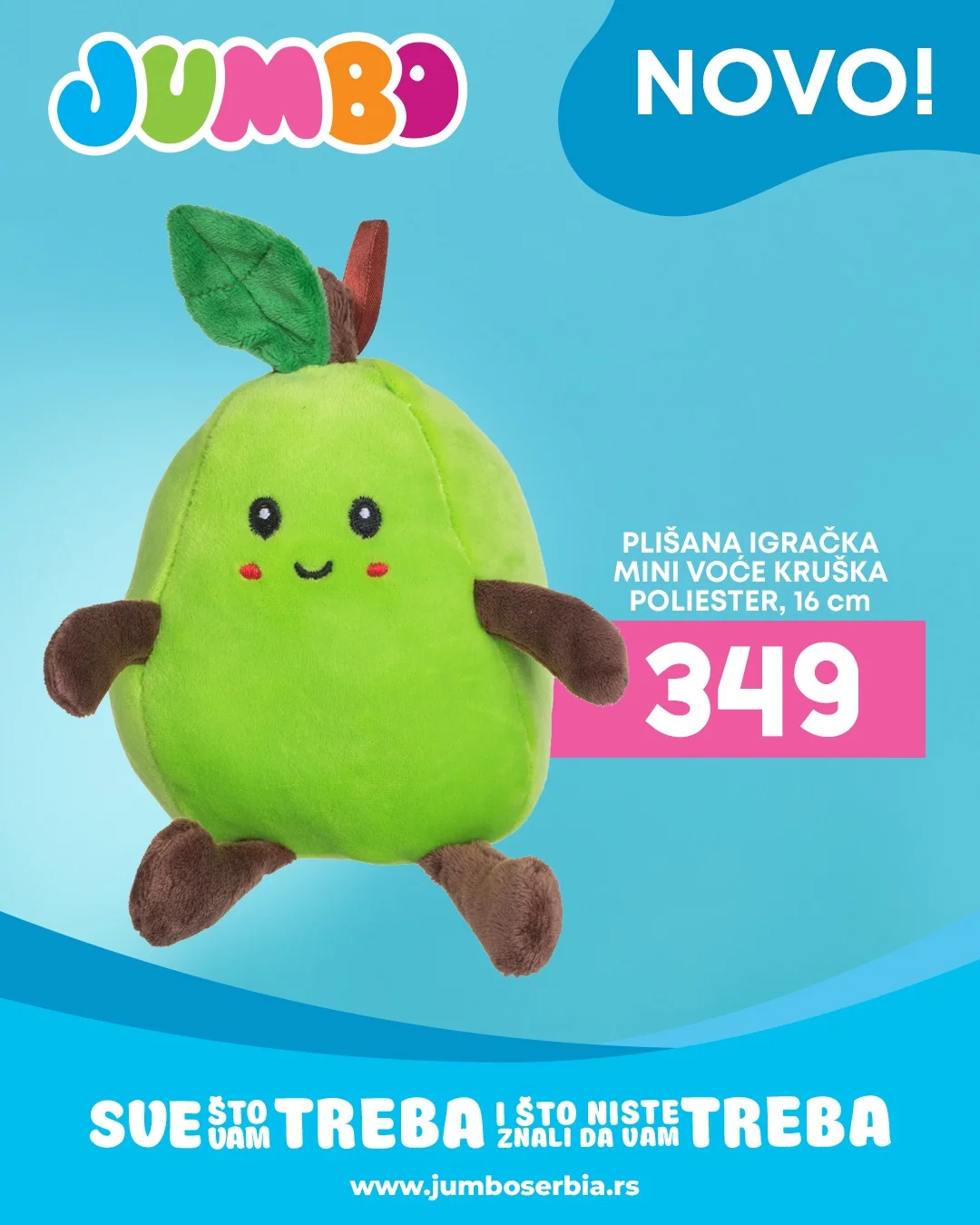 Jumbo akcija - PLIŠANE IGRAČKE februar 2026.