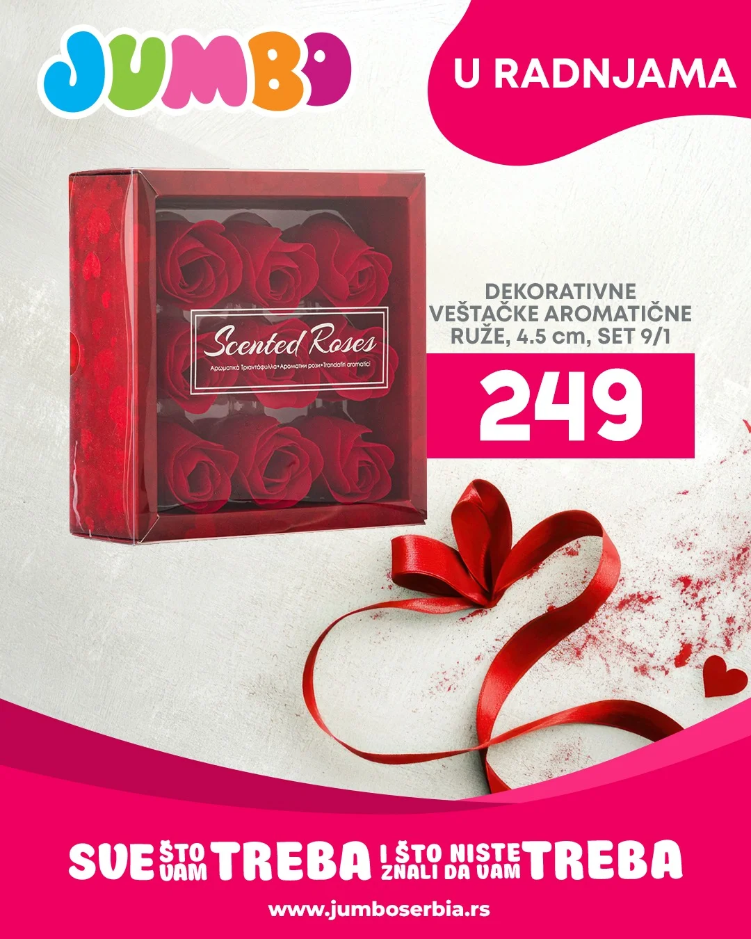 Jumbo sniženje VALENTINOVO februar 2026.