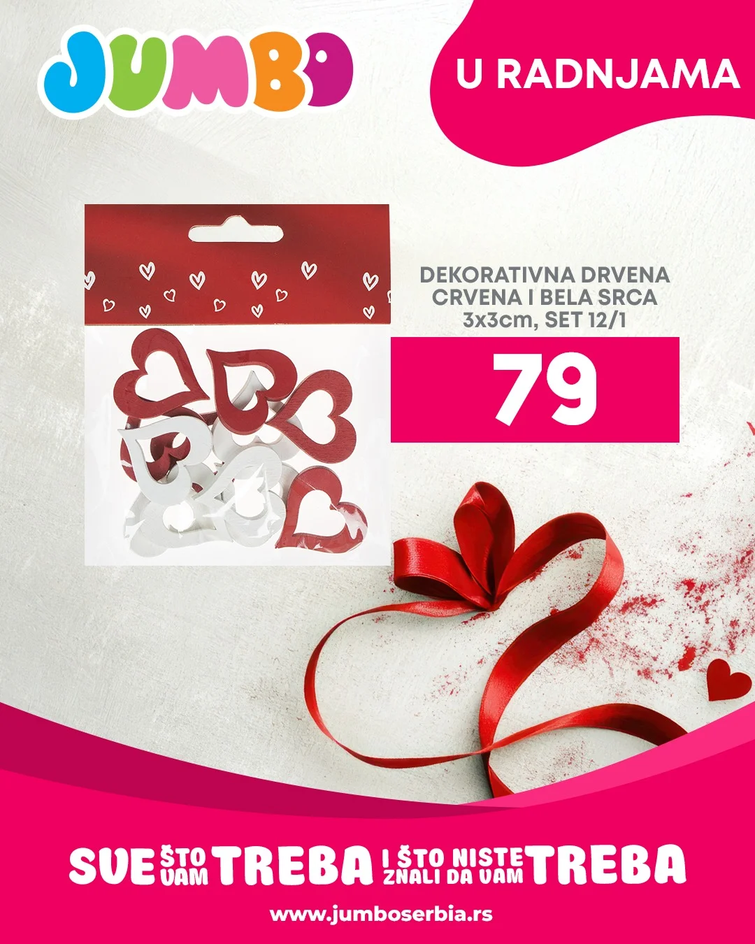 Jumbo akcija VALENTINOVO februar 2026.