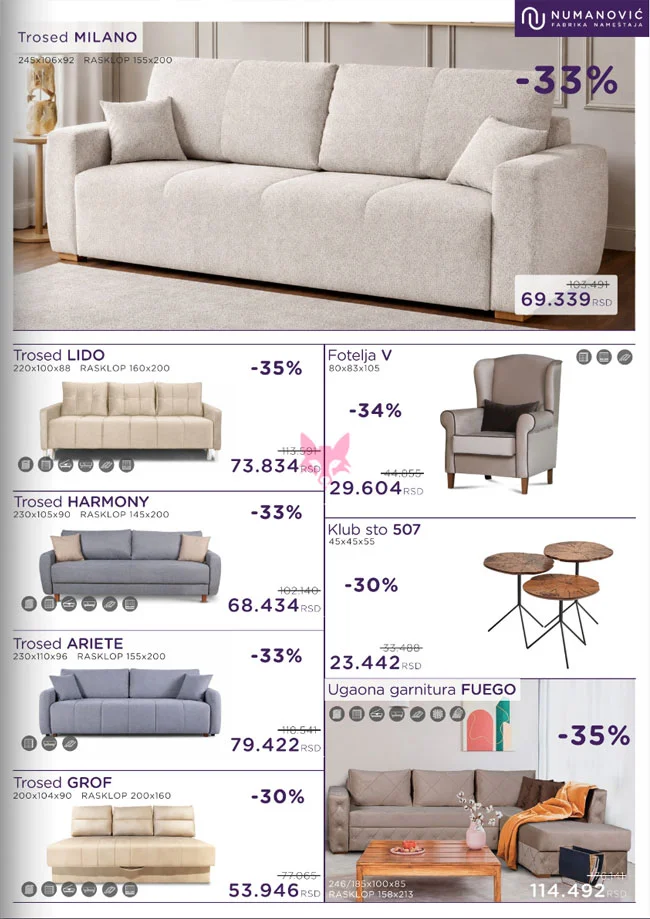 Numanović nameštaj katalog 2.2-3.3.2026.