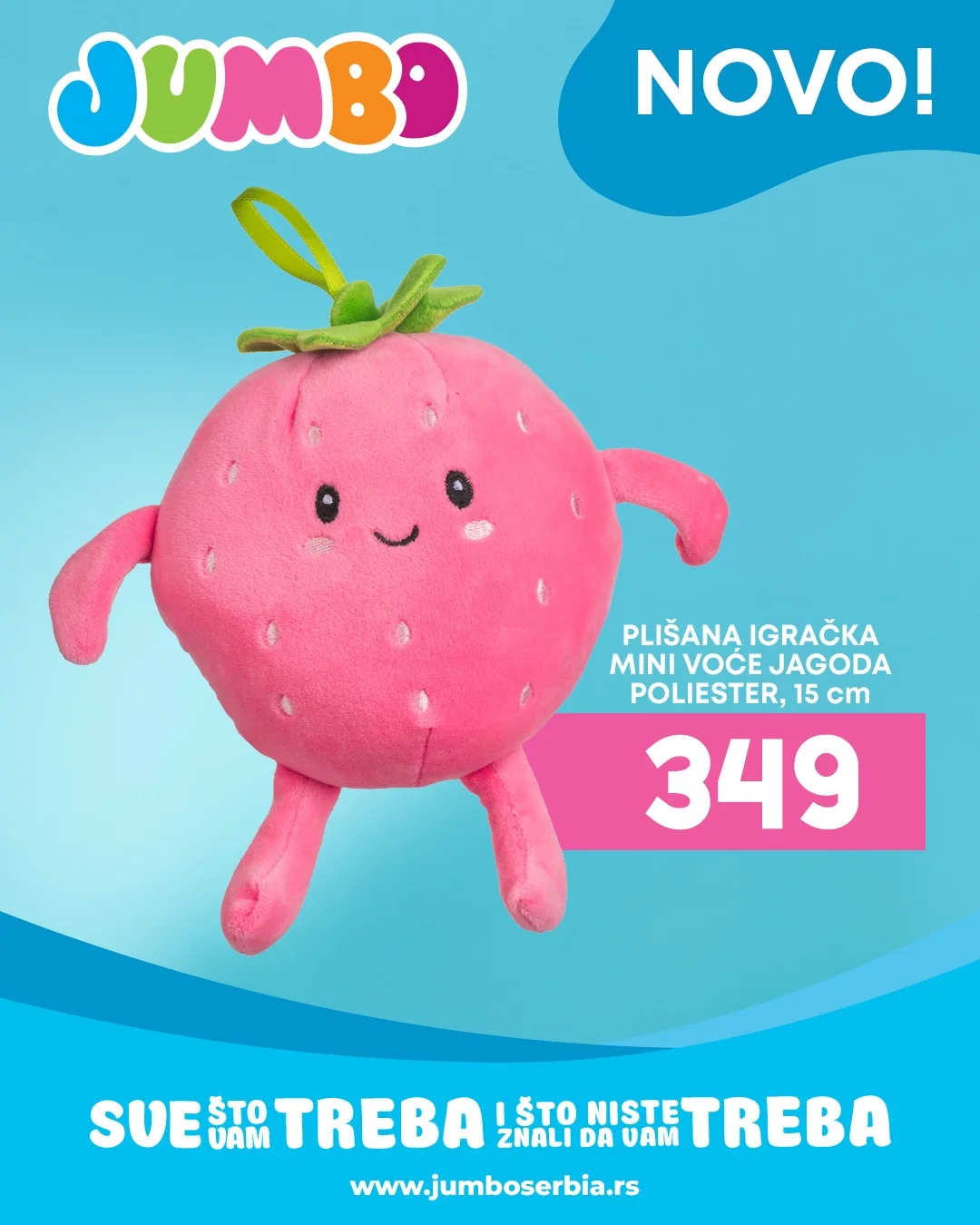 Jumbo akcija - PLIŠANE IGRAČKE februar 2026.